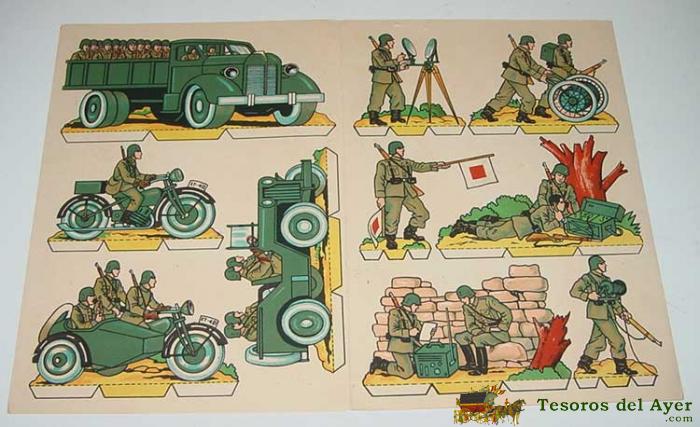 Recortables Antiguos De Papel