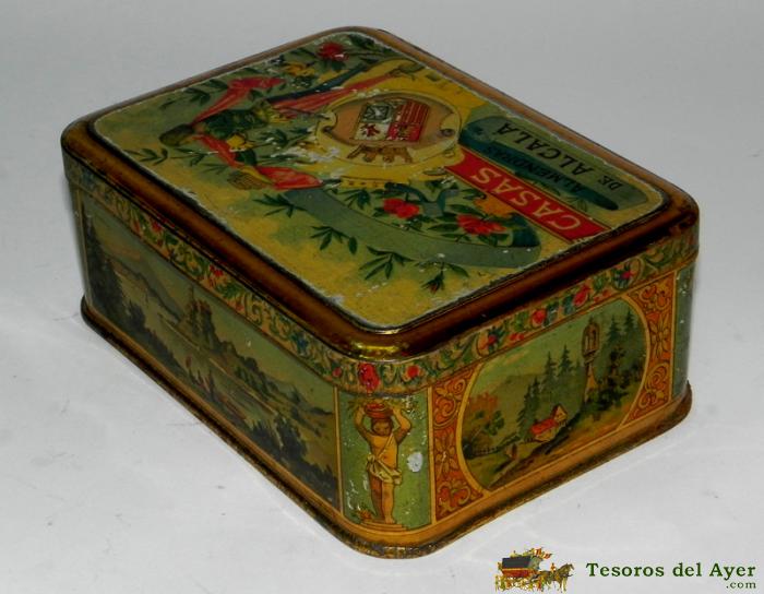TesorosDelAyer.com · Old Antique Vintage Tin Box · Old tins boxes · OLD ...